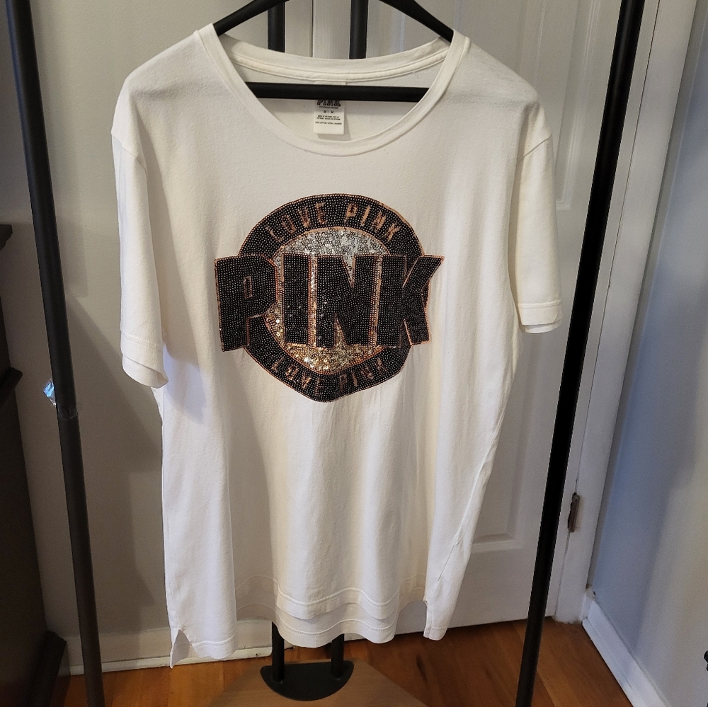 PINK Victoria's Secret White Tee